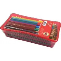 Koh-I-Noor aquarel kleurpotlodenset - 72 stuks in mand