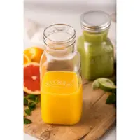 Kilner sap- en sausfles Helder-roestvrij staal, 1 L
