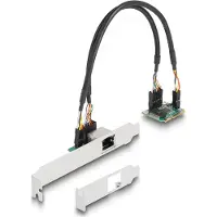 DeLOCK Mini PCIe I/O PCIe half size 1 x RJ45 2.5 Gigabit LAN