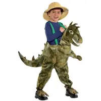 Amscan Ride on Dinosaur - Light and Sound - Kinderkostuum Dino 3-5 jaar