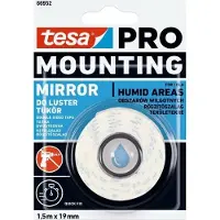 TESA 66952 Pro Spiegel Montageklebeband 1,5 m x 19 mm
