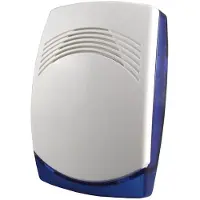 AlarmsysteemExpert.nl Bedrade binnensirene met blauwe LED flitslicht, 12V