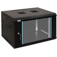 Pulsar RW664, 19" Patchkast Muurmontage 6U 450mm diep Volledig geassembleerd