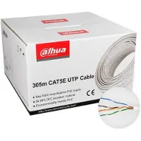 Dahua Netwerkkabel CAT5E UTP kabel 305 mtr, 100% koper, solid aders