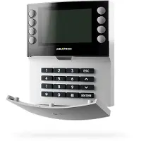 Jablotron JA-115E-WH, Bedraad bedienpaneel met toetsenbord, LCD en RFID lezer