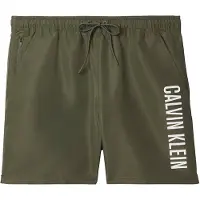 Calvin Klein Groene Polyester Zwembroek voor Heren