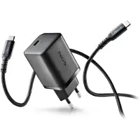 NGS BUD 65W-L USBC 65W Laptop adapter / oplader + 1,5M USBC kabel + 5x Lenovo Adapter-tips