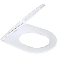 Aloni Belvit WC-bril Luxe, met automatische zachte sluiting (Softclose), toiletbril, Duroplast, wit
