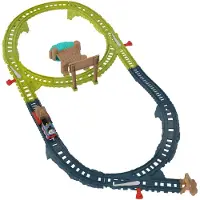 Fisher-Price HPM64, Treinset met rails, geschikt voor kinderen vanaf 3 jaar, kunststof, meerkleurig