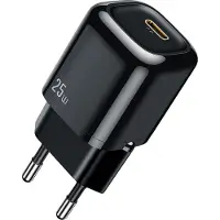 Mcdodo 25W Mini PD snellader, adapter, netvoeding voor smartphones, zwart