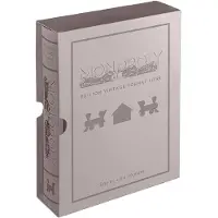 MEGABLEU Monopoly Vintage Edition - Book Format - Board Game - - Ages 8+