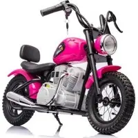 Lean Batterijgevoede motor A9902, 36V, roze