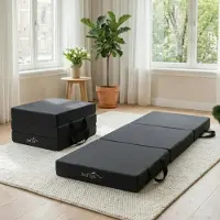 Best Life Opvouwbaar Matras - Vouwmatras - Logeermatras 1 Persoons 75x195 cm