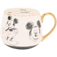 W M Widdop Widdop & Co. Disney Mickeybeker, goudkleurig. Goudkleurig, één maat
