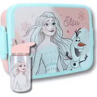 Disney Frozen Frozen Lunchset Kinderen – Lunchbox & Drinkfles – Elsa & Olaf – BPA Vrij