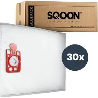 SQOON Stofzuigerzakken geschikt voor Numatic Henry / James / PPR240 – Gelijk aan model: 604015 – High Filtration – 30 Stuks