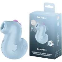 Satisfyer - Sea Pony - Luchtdruk Vibrator - Blauw