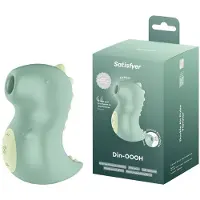 Satisfyer - Din-OOOH - Luchtdruk Vibrator - Groen