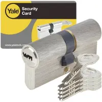 Yale Profiel dubbele cilinder serie 1000, buiten/binnenmaat: 35/35 mm (Profielcilinder)
