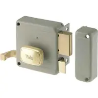 Yale Deurbeslagset met interne knop, binnenklink en schuifgrendel, model 6200 - 50 mm, rechts (Y62000502)