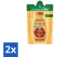 Garnier - Loving Blends - Shampoo Refill - Honing Goud - Beschadigd & Breekbaar Haar - 250 ml - Voordeelverpakking - 2 stuks