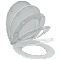 Ideal standard Eurovit - WC-zitting, softclose, wit E131801