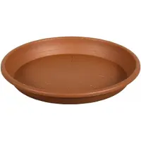 Briconess Onderzetter 'cilinder', diameter 15 cm (geschikt voor vaas met diameter 18 cm) - kleur terracotta