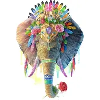 Diamond Dotz Bohemian Elephant