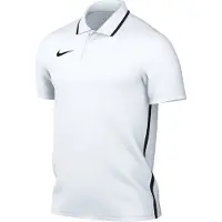 Nike Dri-FIT Park 26 Polo 1/4 Knoop Wit Zwart