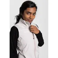 Dirtlej - Women's Vest - Fietsbodywarmer XL, wit/grijs