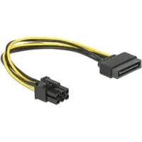 DeLOCK 6-Polig PCI express - 0.2 meter -