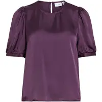 Vila Blouse 'VISofie' aubergine