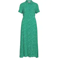 Vila Blousejurk 'VIAya' groen / wit