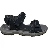 Clarks Guideview Trek Wijdte G Sandalen | Maat 8.5 Heren Zwart