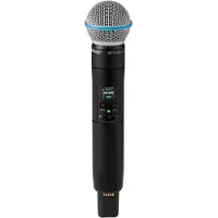 Shure SLXD2+ /B58 K55 draadloze Handheld zender met Beta 58A (606-694 MHz)