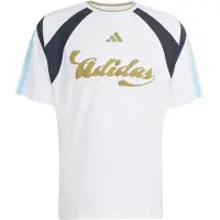Adidas Shirt 'Tiro' navy / lichtblauw / mosterd / wit