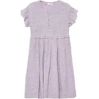 s.Oliver Red Label Jurk pastelgroen / aubergine / lichtroze / wit