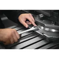 Stahlwille 40171818 17F 18 FLACH Steek-ringratelsleutel Sleutelbreedte (metrisch) 8 - 19 mm