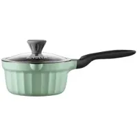 Buydeem CP141 - Emaliowany Rondel - 1,8L - Cozy Greenish