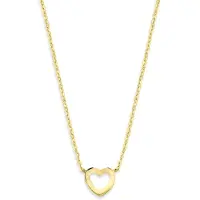 Marie-Celeste Marie Celeste ketting hartje 41 - 43 - 45 cm - Goud