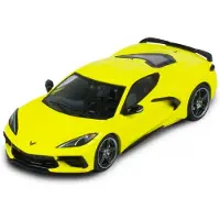 Chevrolet Corvette C8 Stingray 2020 Geel 1-43 Ixo Models