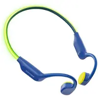 OEM Botgeleidende hoofdtelefoon, waterdicht, met knipperend LED-licht, blauw