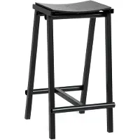 HAY Taburete 8 low barkruk 65 cm Zwart