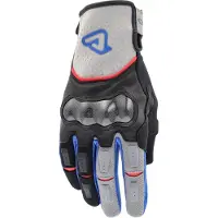 Acerbis Carbon G 5.0, handschoenen ,Zwart/Lichtgrijs/Rood/Blauw ,XXL
