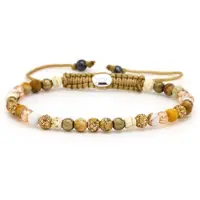 Karma Armband Spiral Mindy XXS Gold Crystal