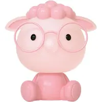 Luxus Tafellamp Nachtlamp Kinderkamer Sheepy - Roze - Nachtlampje baby - Voor kinderen - Slaapkamer - 7 kleuren licht - RGB - Bluetooth speaker - Draadloos - Oplaadbaar