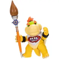 JAKKS Pacific Super Mario Galaxy Film – 13 cm Figuurserie – Bowser Jr.-figuur met penseel