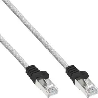 InLine 72525T, 25 meter, Cat5e, SF/UTP (S-FTP), transparant