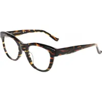 DKNY Bril - - DO5018 - Bruin hoorn - Acetaat-hernieuwd - 49/21/140
