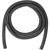 Bachmann Automatic Wrap sw 3,0m 2,54cm, zwart, 3 m